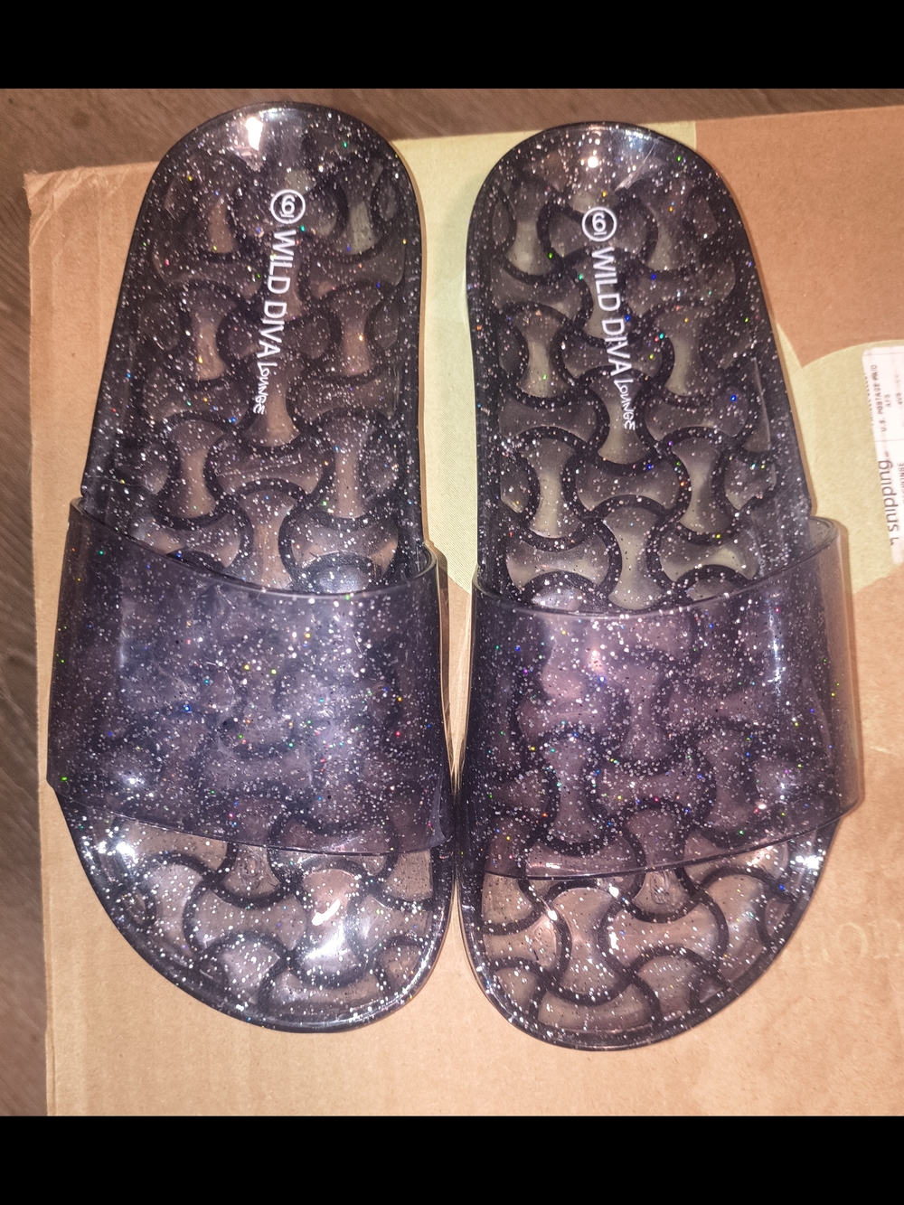 Brand New Black Glitter